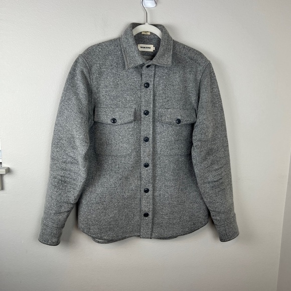 Taylor Stitch Wool Blend Maritime Shirt Jacket - Picture 2 of 8